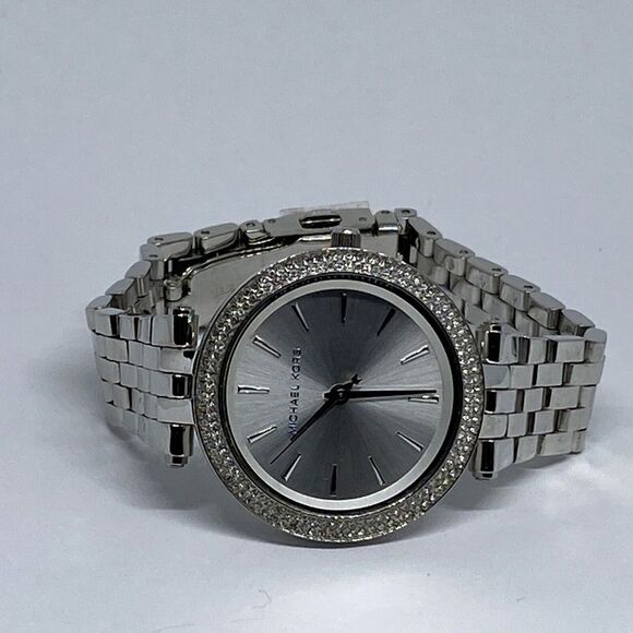 Michael Kors MK3426 Womens Silver Stainless Steel Analog Dial Quartz Watch VK224 - Picture 7 of 12